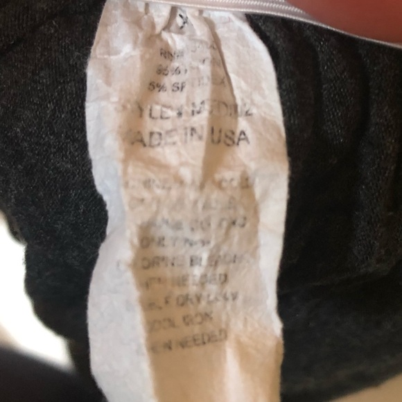 Dark gray maternity dress - XL - Picture 4 of 4